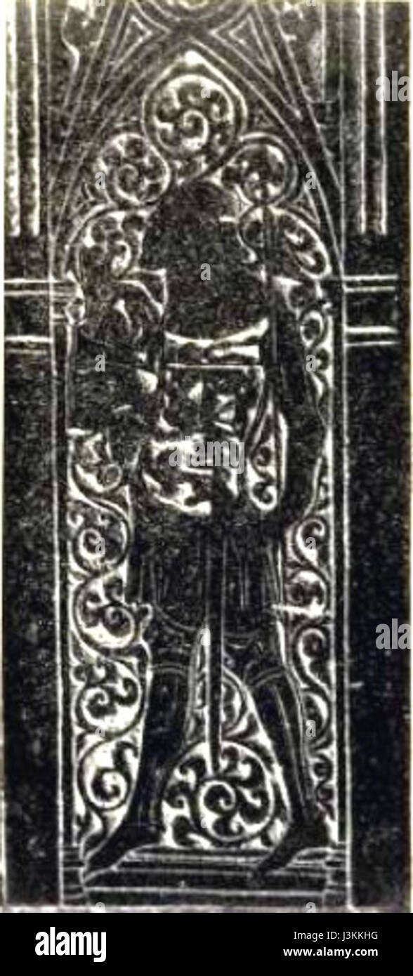 Henry Plantagenet, conte di Leicester, era un nobile dell'Inghilterra medievale. Il suo titolo e la sua posizione nella famiglia Plantagenet riflettono il ruolo significativo che svolse nella storia inglese durante il suo periodo. Foto Stock