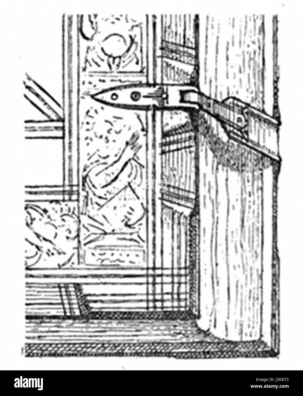 La farinata Reliure et la dorure des livres p 019 Foto Stock