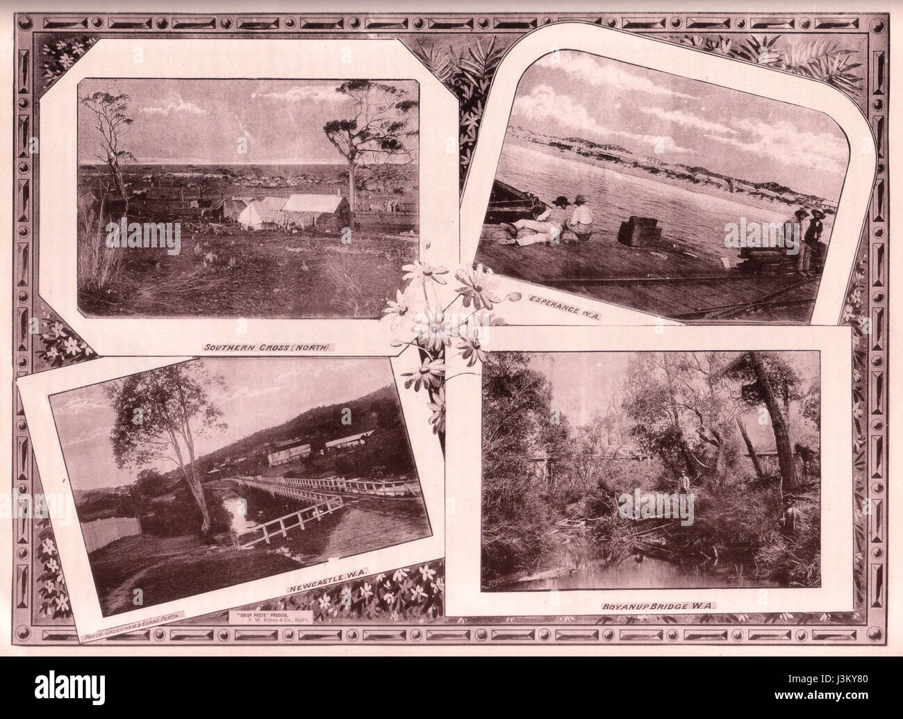 Storia dell Australia Occidentale, picture P44a Foto Stock