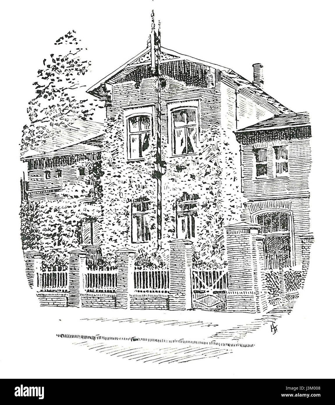 Greifswald Guestfalia Haus è un edificio storico situato a Greifswald, Germania. Fa parte del patrimonio culturale della città, con una storia legata alla sua comunità accademica e sociale. Foto Stock