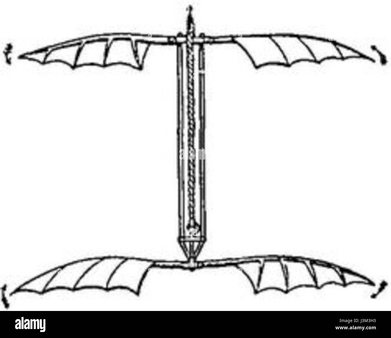 Elicottero di Penaud Foto Stock