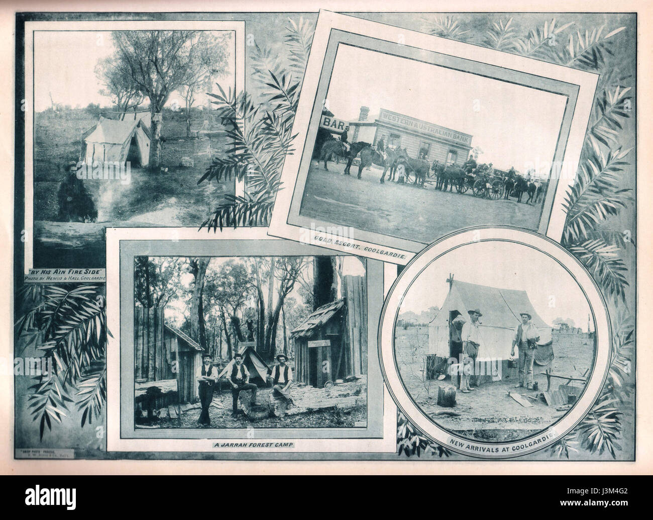 Storia dell Australia Occidentale, picture P92a Foto Stock