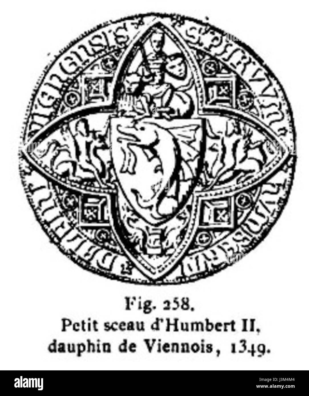 Umberto II del Viennois Foto Stock