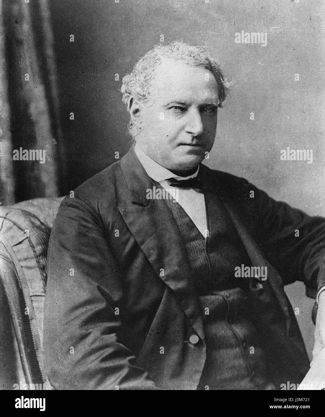 George William Lord fu una figura influente nel XIX secolo, riconosciuta per i suoi contributi alla società, lasciando alle spalle un'eredità di importanza intellettuale e culturale. Foto Stock