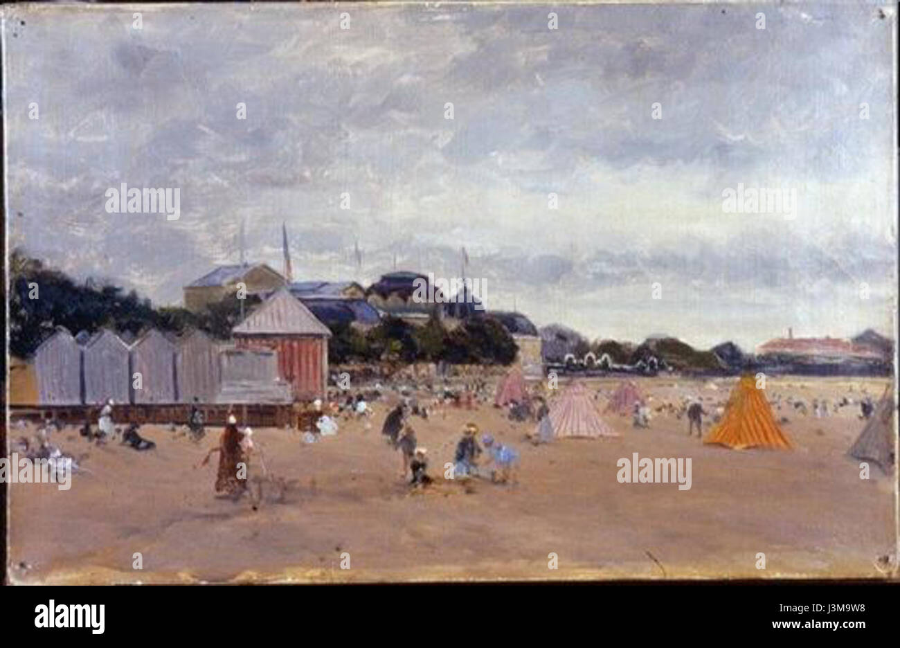 Grandeconche è un notevole sito archeologico situato in Francia. È riconosciuto per il suo significato preistorico, con scoperte di strumenti, ossa e manufatti antichi che forniscono preziose informazioni sulla prima vita umana e sul periodo preistorico. Foto Stock