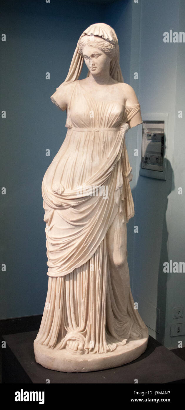 La scultura ellenistica, come studiata nel 2014, si concentra sugli stili artistici dettagliati ed espressivi emersi nel mondo greco tra il IV e il i secolo a.C., caratterizzati da profondità emotiva e realismo. Foto Stock