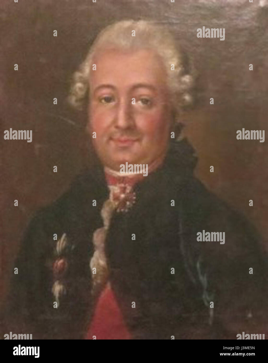 Golitsyn io F era un nobile e statista russo, noto per i suoi contributi al panorama politico dell'Impero russo nel XVIII secolo. La sua eredità include ruoli nel governo e nella diplomazia. Foto Stock