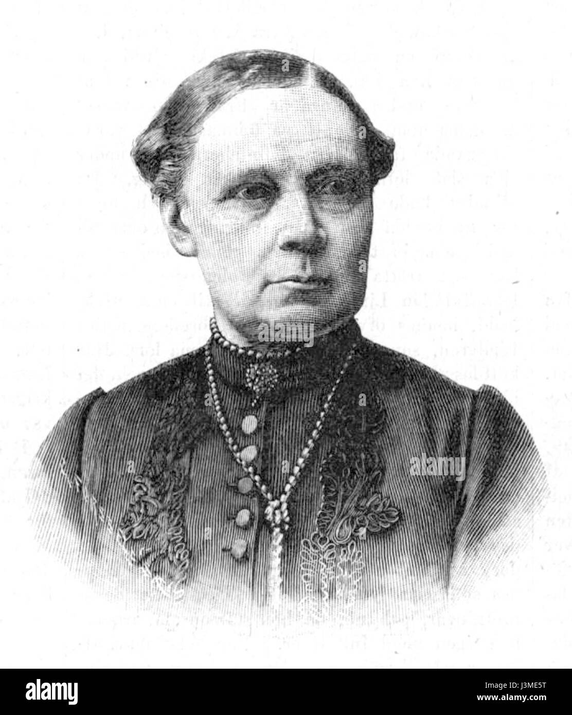 Hilda Lindgren Idun 1894, nr 43 Foto Stock
