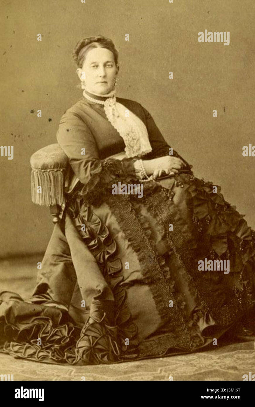 La Granduchessa Maria Nikolaevna. L'inizio del 1870. Foto Stock