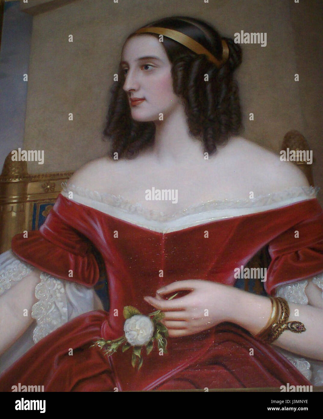 La Granduchessa Maria Nikolaevna Foto Stock