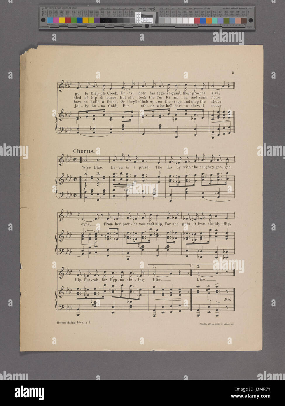 Ipnotizzanti Lize (NYPL ADE 1927412 1955510) Foto Stock