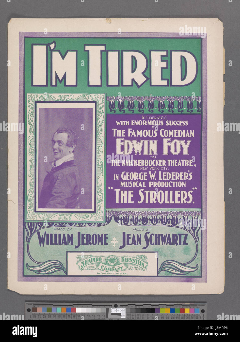 Sono stanco (NYPL ADE 1927915 1956565) Foto Stock