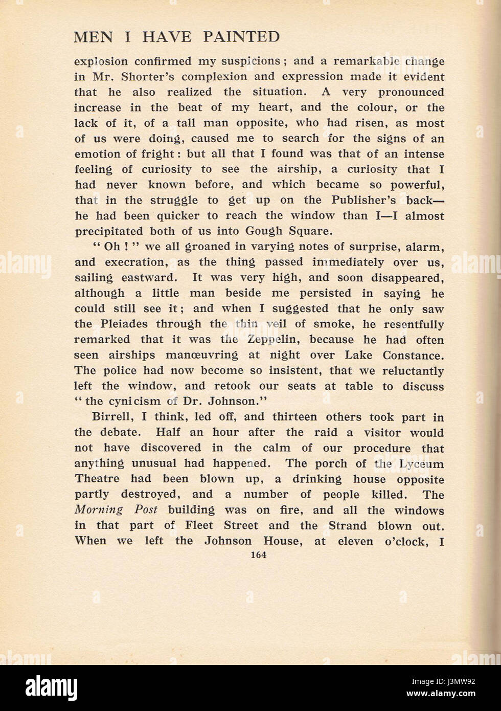 Il dipinto intitolato *Men i Have Painted* di Hamilton, creato nel 164, fa parte di una collezione storica. Questa opera d'arte presenta un gruppo di individui, forse ritratti di uomini notevoli del XVII secolo, che mostrano l'approccio unico di Hamiltonâ alla ritrattistica. Foto Stock
