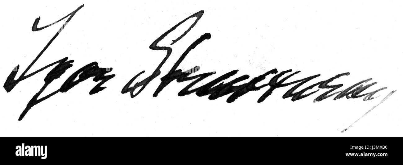 Igor Stravinsky, un noto compositore, è noto per il suo lavoro nel 1946. Questo periodo della sua carriera include contributi significativi alla musica classica e alle composizioni moderne. Foto Stock