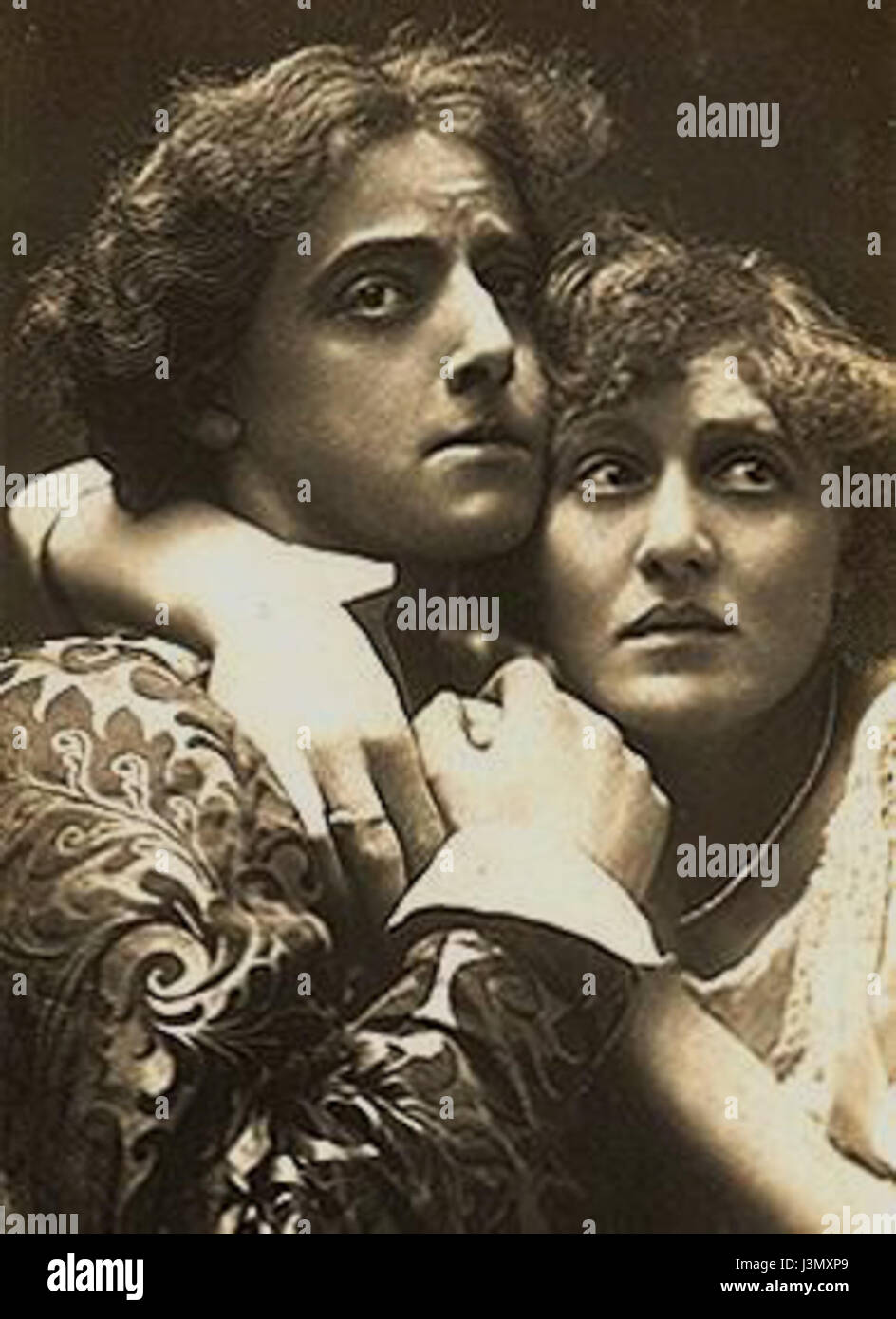 Harcourt Williams Margaret Halstan in Romeo e Giulietta Foto Stock