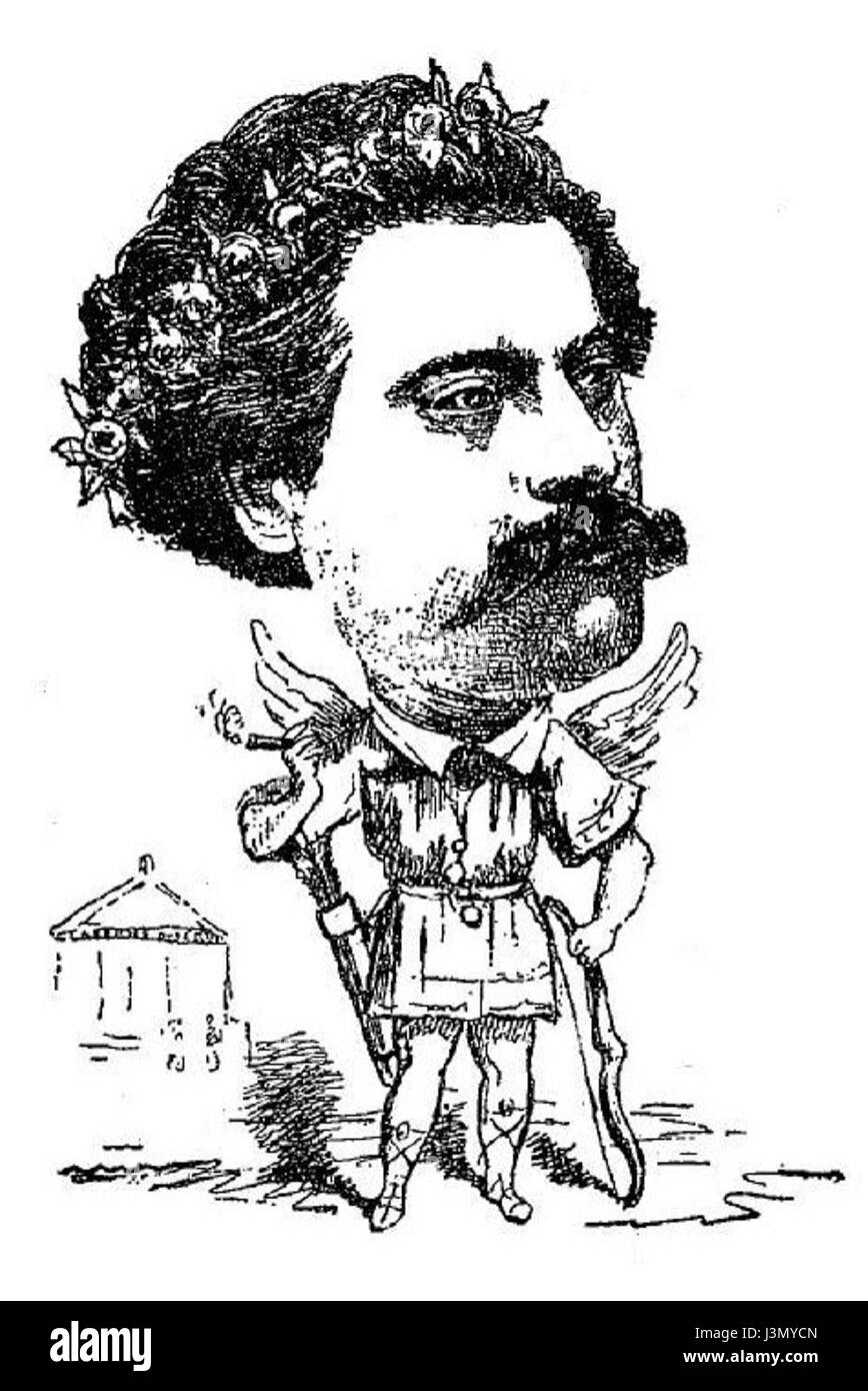 Hyppolite Ryon carica ritratto par Ernest Chebroux Foto Stock