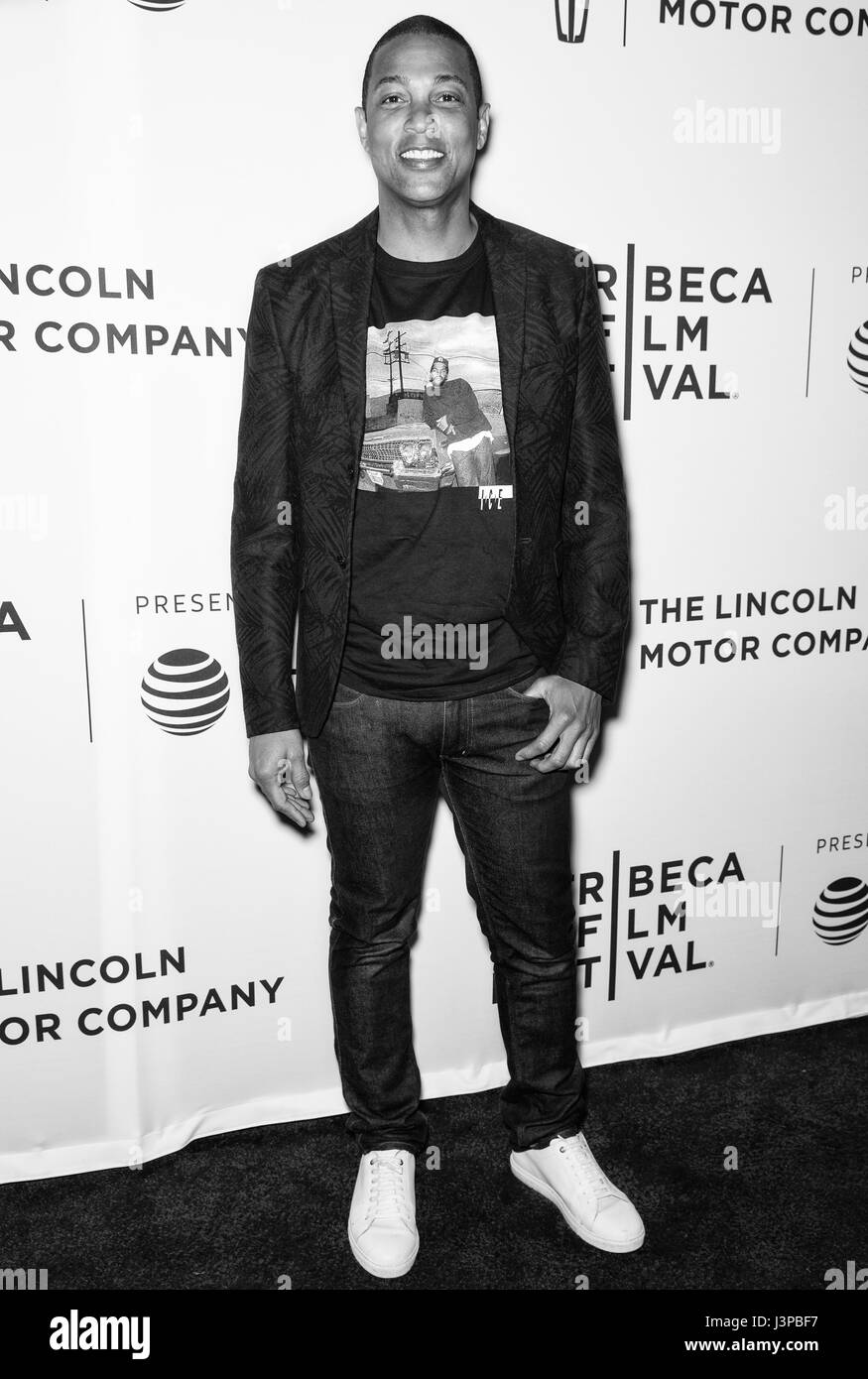 NEW YORK, NY - Aprile 23, 2017: TV personality Don Limone assiste 'il battaglio' Premiere durante il 2017 Tribeca Film Festival al teatro SVA Foto Stock