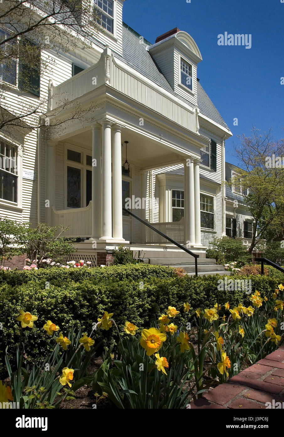 Scena di strada - Providence, Rhode Island, STATI UNITI D'AMERICA Foto Stock