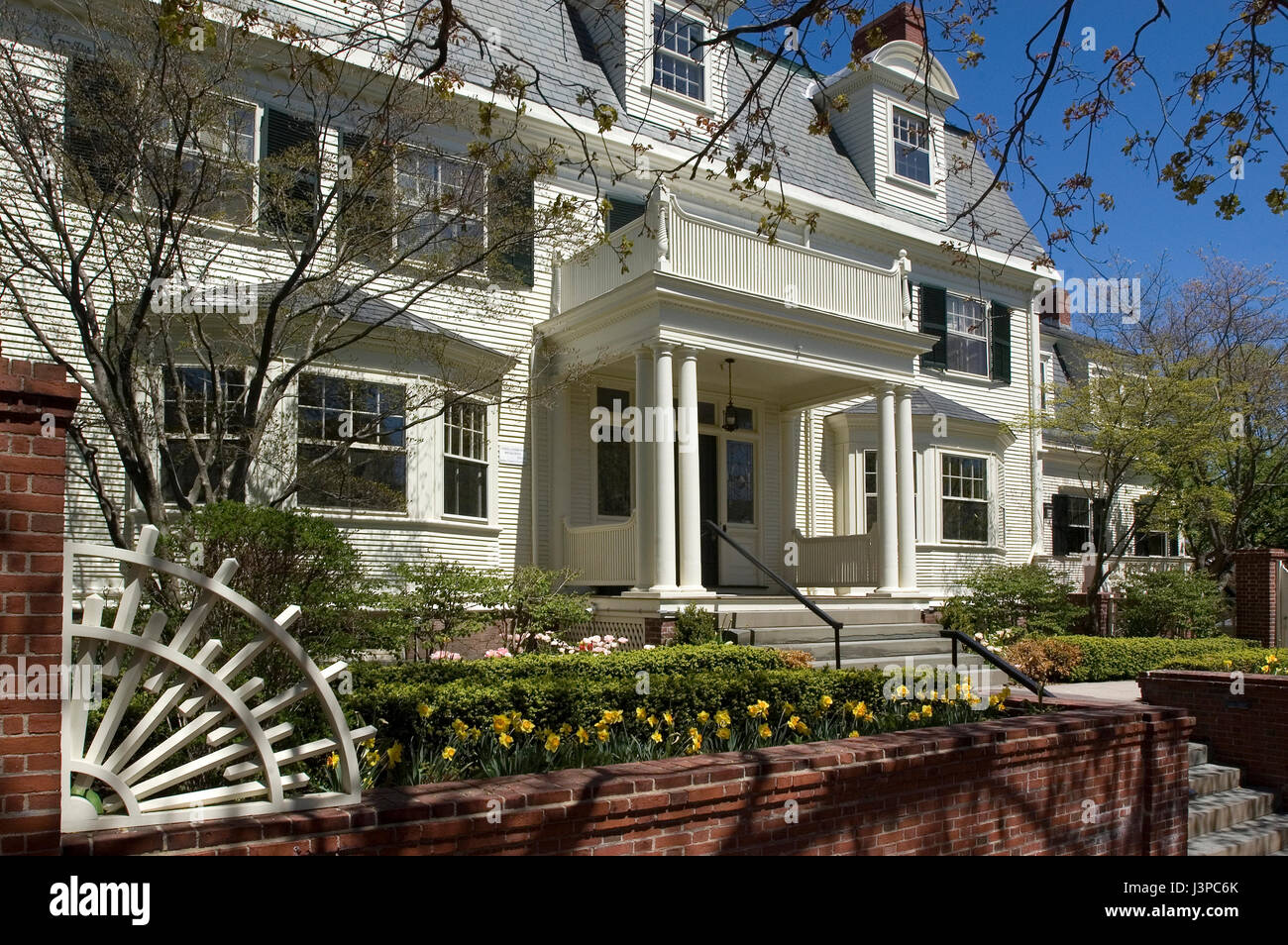 Scena di strada - Providence, Rhode Island, STATI UNITI D'AMERICA Foto Stock
