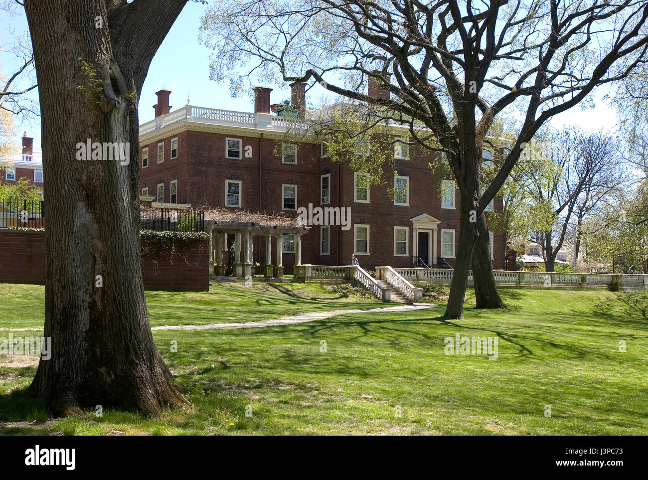 Il John Brown casa museo e nella Provvidenza - casa del Rhode Island Historical Society., STATI UNITI D'AMERICA Foto Stock