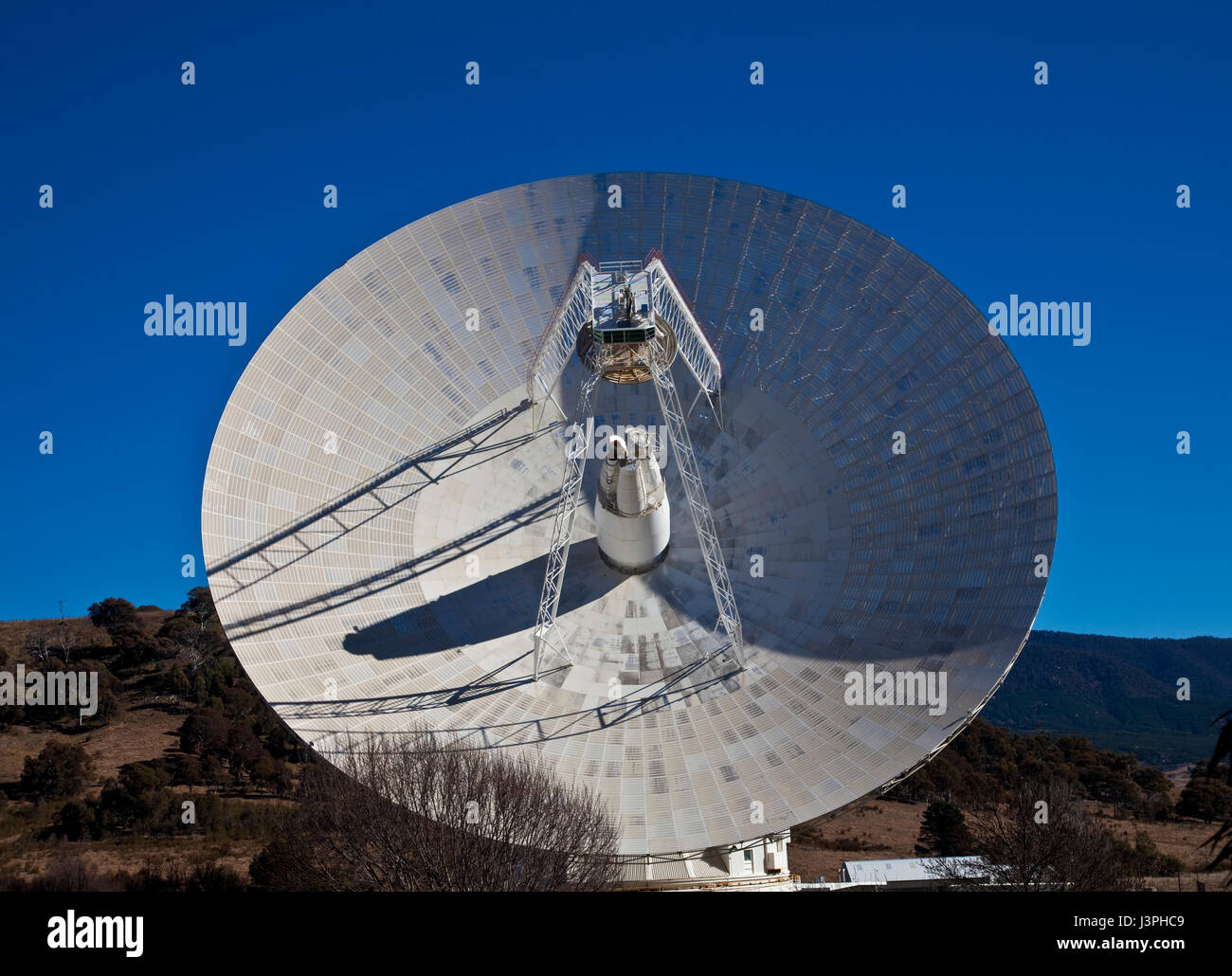 Tidbinbilla Deep Space antenna della stazione 43 close up Foto Stock
