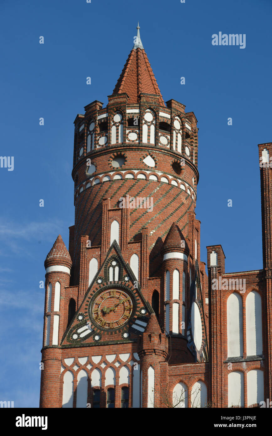 Il Rathaus, Berkaer Platz, Schmargendorf, Wilmersdorf, Berlino, Deutschland Foto Stock