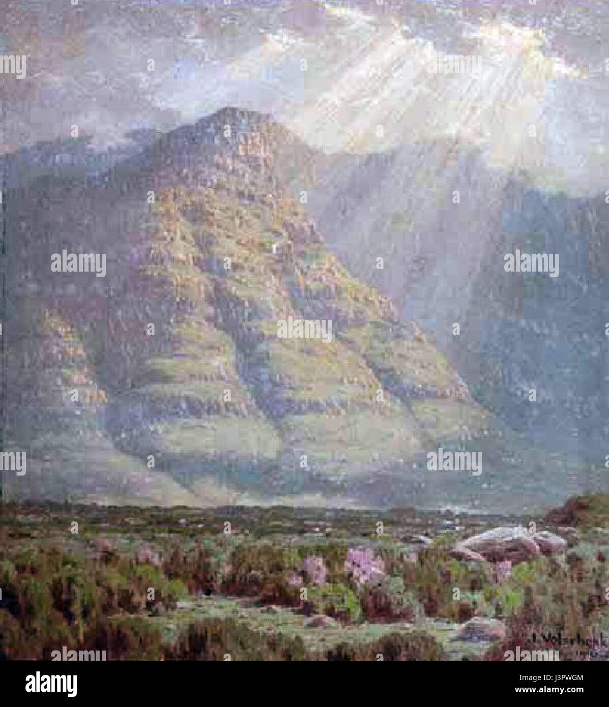 Jan Ernst Abraham Volschenk fu una figura notevole nella storia sudafricana, in particolare in relazione al suo lavoro nelle arti e nell'educazione. Noto per i suoi contributi alla cultura sudafricana, ha svolto un ruolo importante nello sviluppo delle arti, dell'istruzione e della riforma sociale. Foto Stock