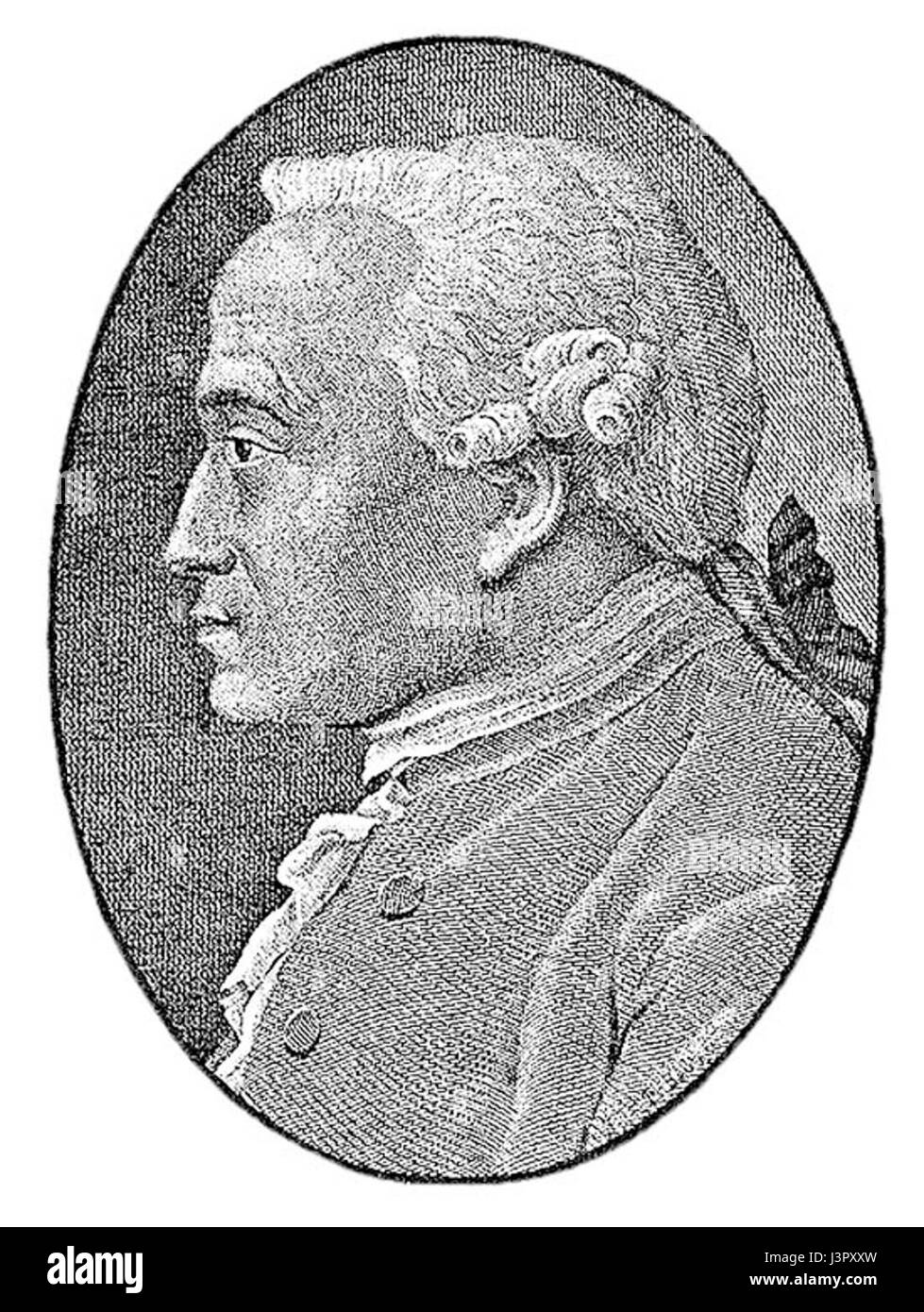 Immanuel Kant Foto Stock