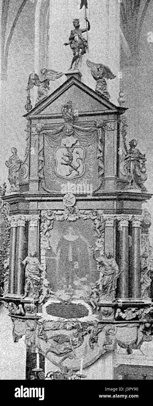 Si riferisce a un'immagine o a una fotografia ritagliata per la messa a fuoco, possibilmente relativa a soggetti storici o architettonici. Il contesto o l'oggetto originale rimane poco chiaro sulla base del solo titolo. Foto Stock