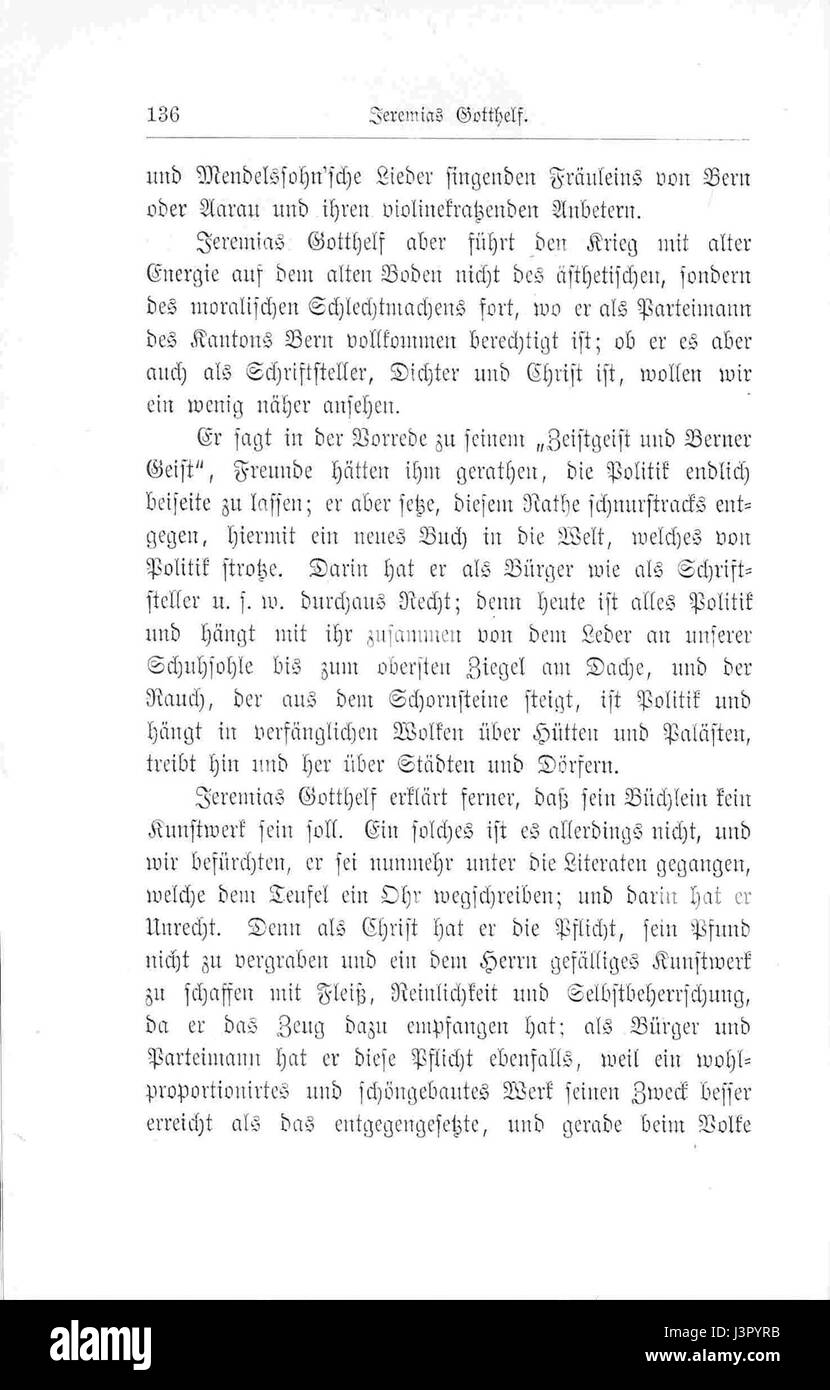 Keller Gotthelf 136 Foto Stock