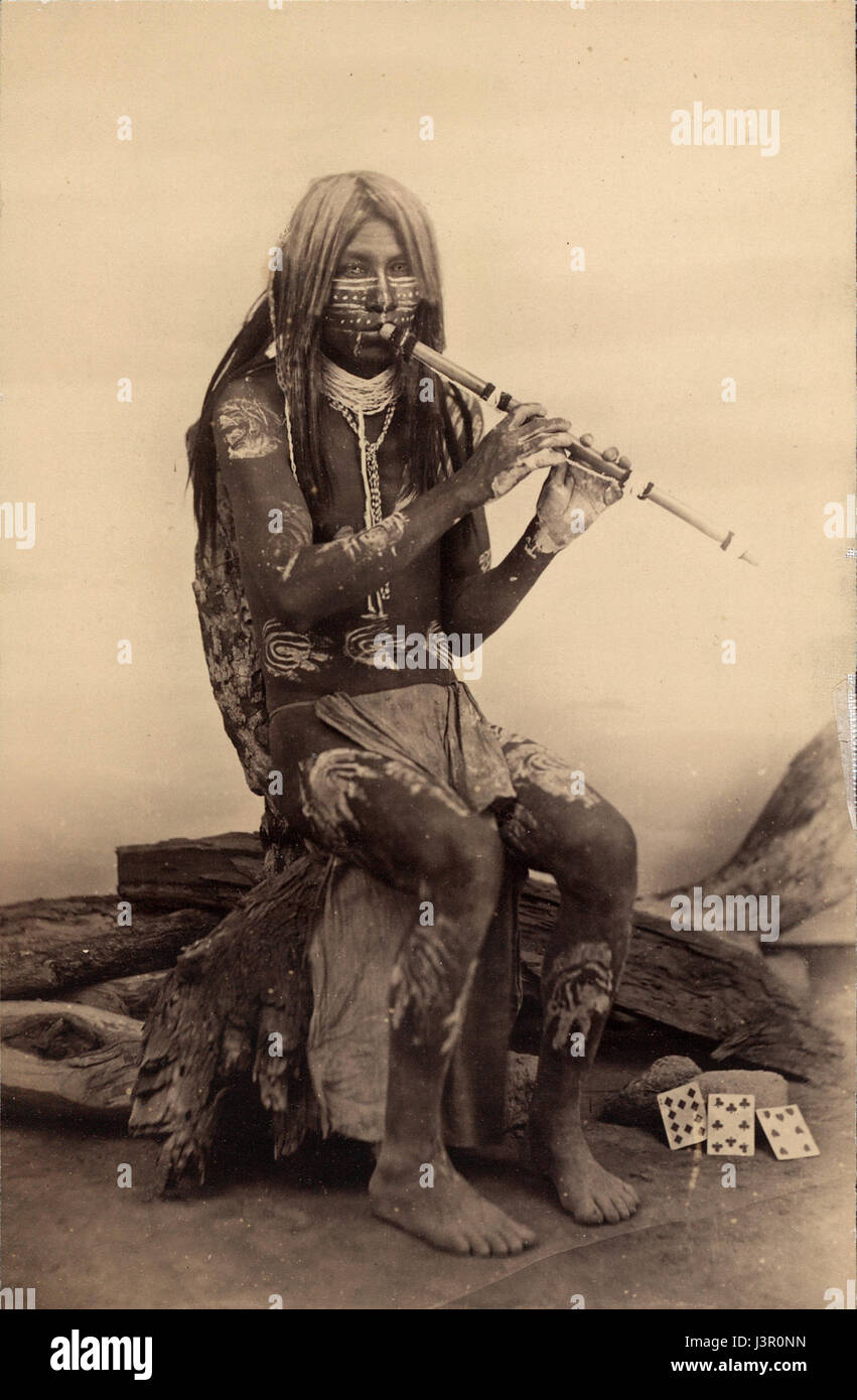 IW Taber, Yuma musicista, 1870 1906 Foto Stock