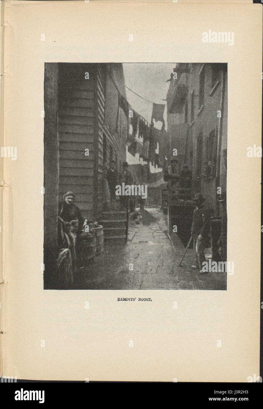 Jacob Riis i banditi' Roost Foto Stock