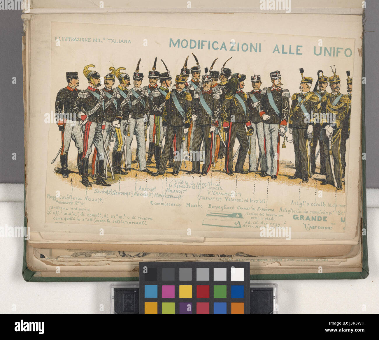 L'Italia, 1895 1900 (NYPL B14896507 1528793) Foto Stock