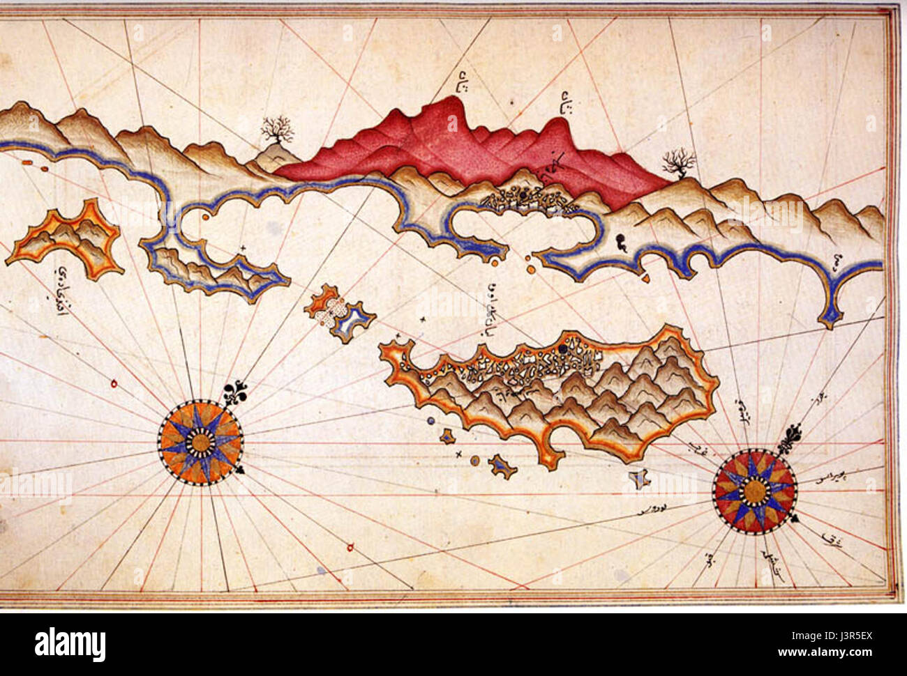 Kekova da Piri Reis Foto Stock