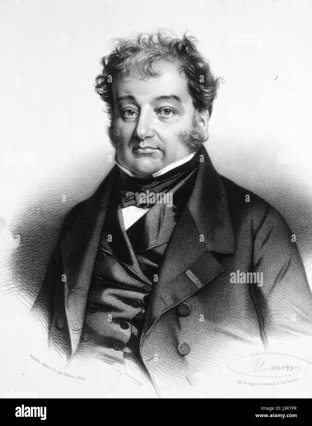 Jean Guillaume Auguste Lugol era un medico francese noto per la sua scoperta della soluzione di iodio di Lugol, un contributo significativo ai trattamenti medici, specialmente nelle condizioni della tiroide. Foto Stock