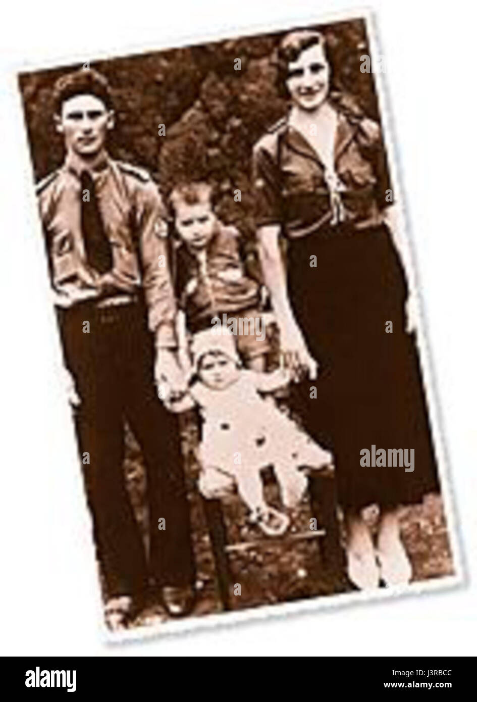Italianfamily Foto Stock