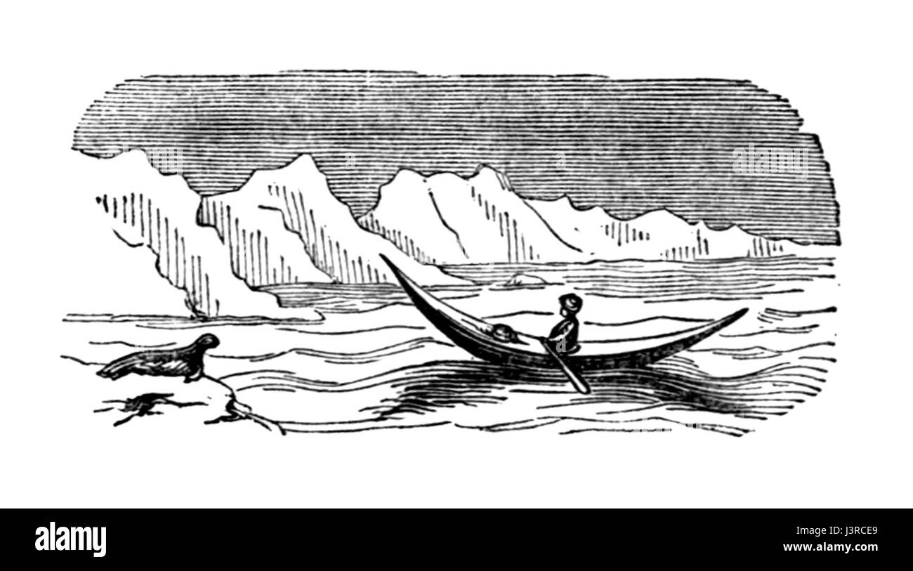 Illustrazione brano di islandese il pescatore Foto Stock