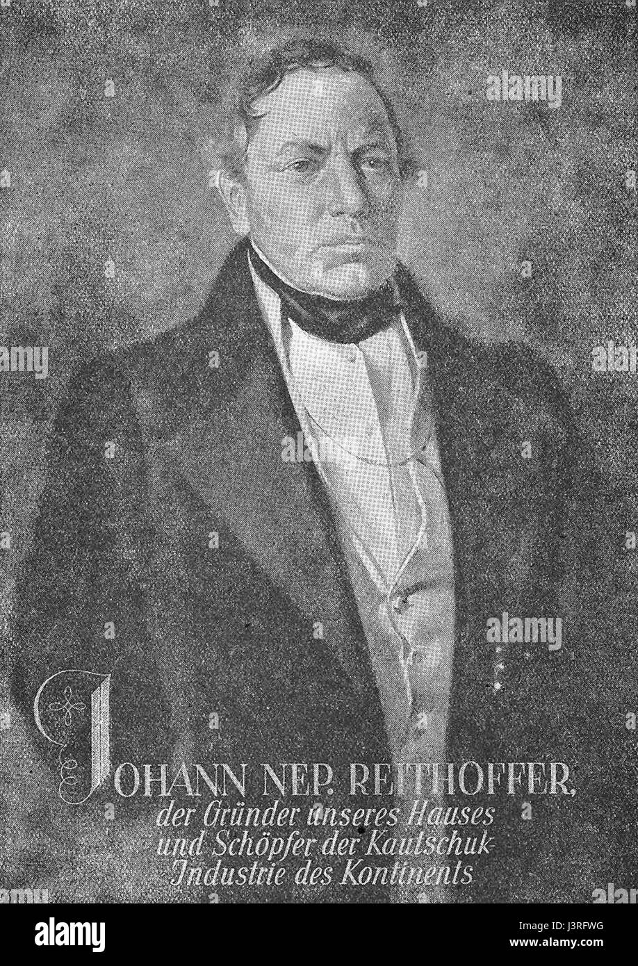 Johann Nepomuk Reithoffer Foto Stock