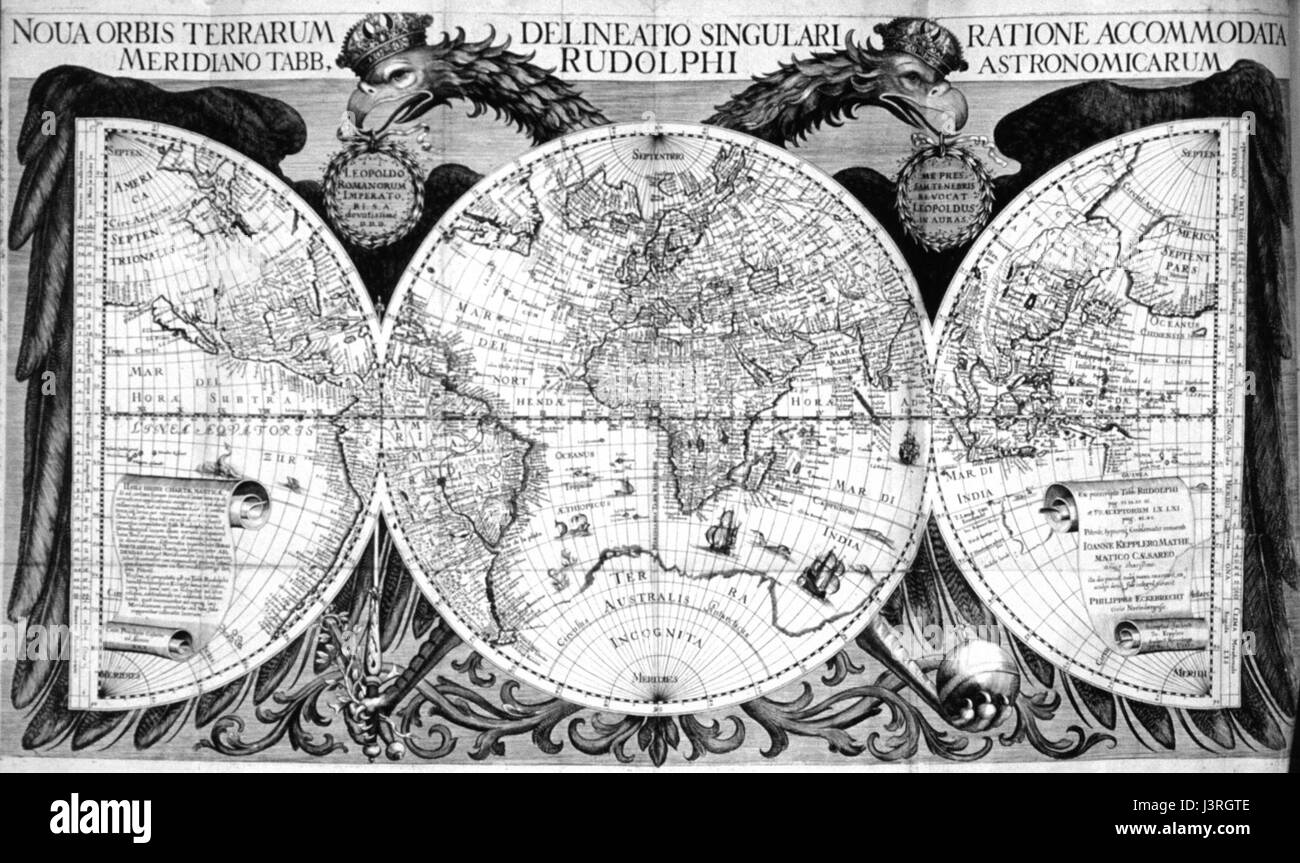 Mondo di Kepler Foto Stock