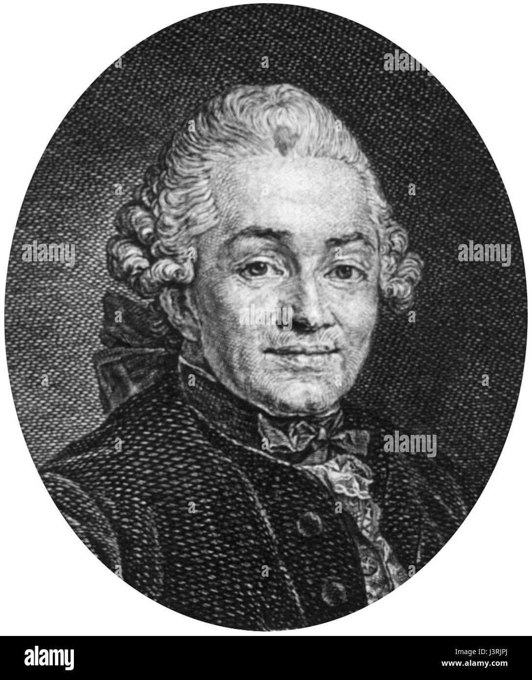 Johann Friedrich Meckel era un anatomista e istologo tedesco che contribuì significativamente al campo della scienza medica, in particolare nello studio dell'anatomia umana e della struttura tissutale. Foto Stock