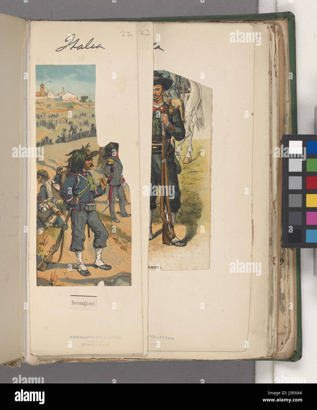 L'Italia, 1895 1900 (NYPL B14896507 1528780) Foto Stock