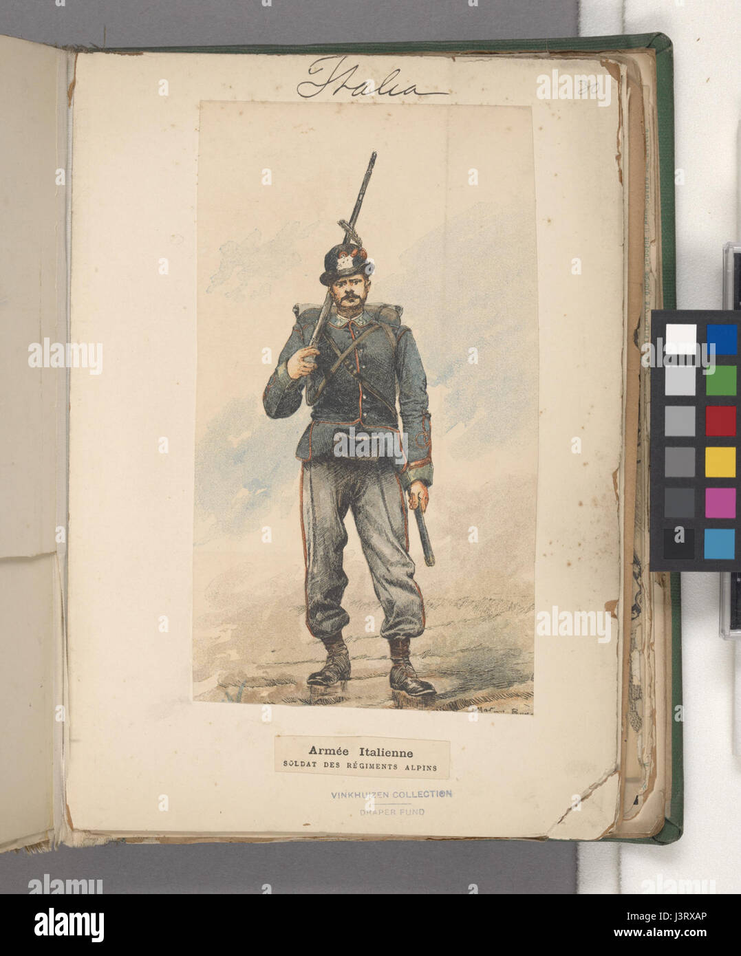 L'Italia, 1895 1900 (NYPL B14896507 1528788) Foto Stock