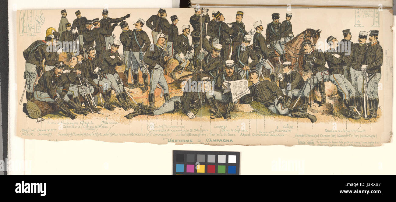 L'Italia, 1895 1900 (NYPL B14896507 1528804) Foto Stock