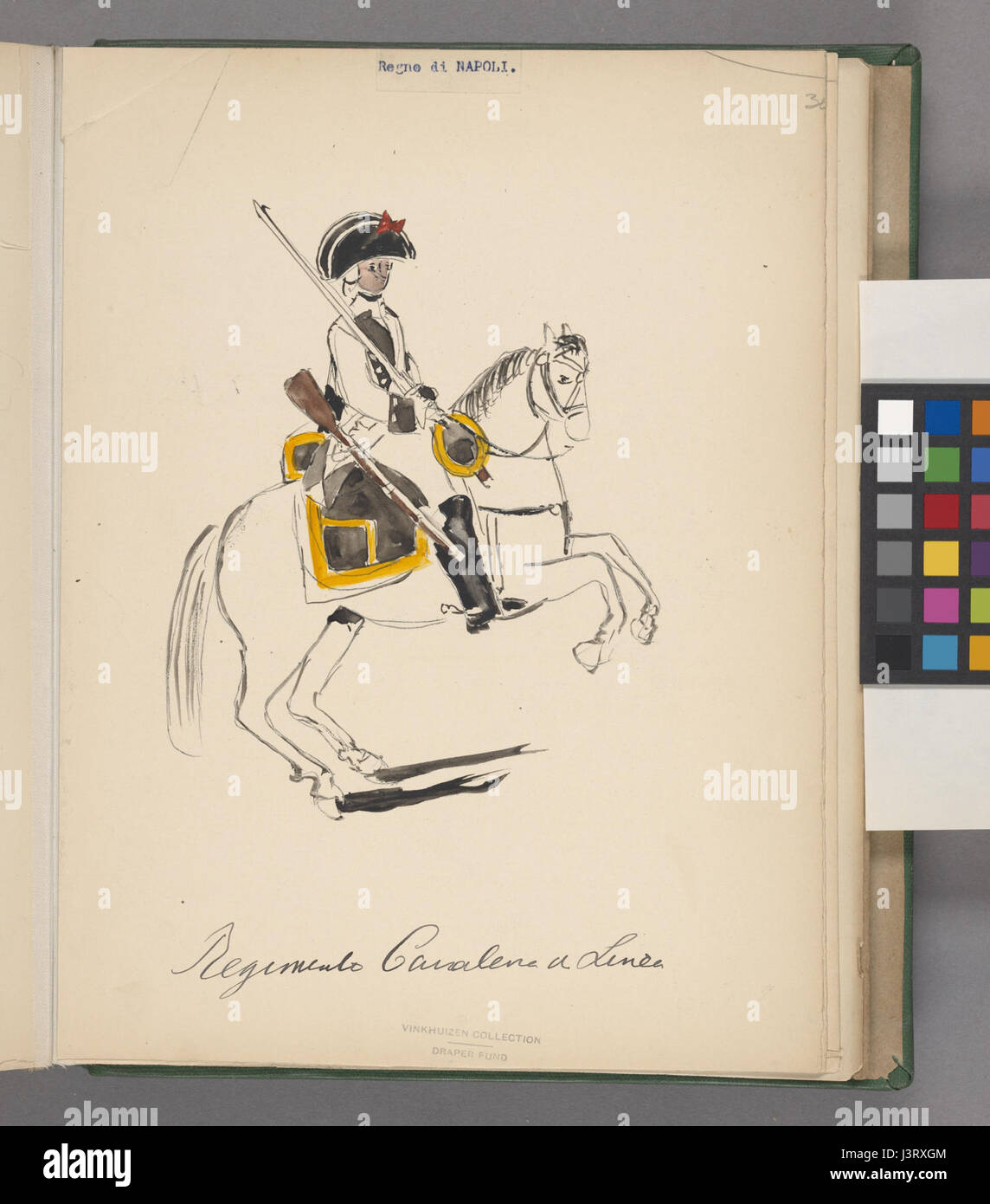 L'Italia. Regno delle Due Sicilie, 1760 1778 (NYPL B14896507 1529202) Foto Stock