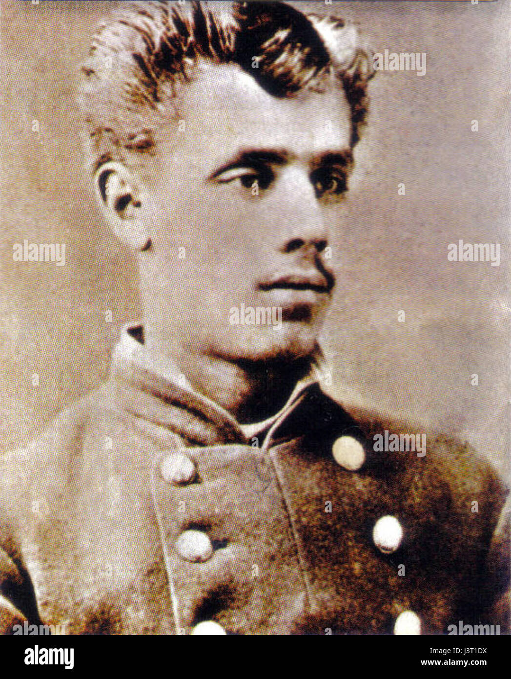 Julio Montt Salamanca, una figura notevole nella storia cilena, riconosciuto per i suoi contributi allo sviluppo politico e culturale del Cile durante il XX secolo. Foto Stock