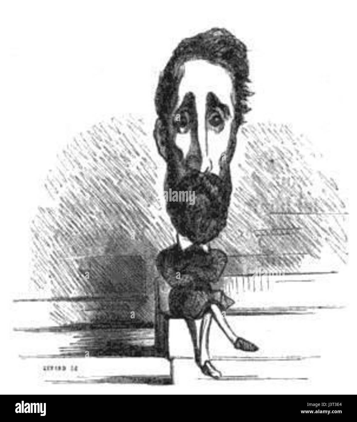 Jean Baptiste Adolphe Charras è stato uno storico militare francese, noto per le sue dettagliate opere sulle guerre napoleoniche. I suoi scritti sono rispettati per la loro profondità e valore storico nella storia militare. Foto Stock
