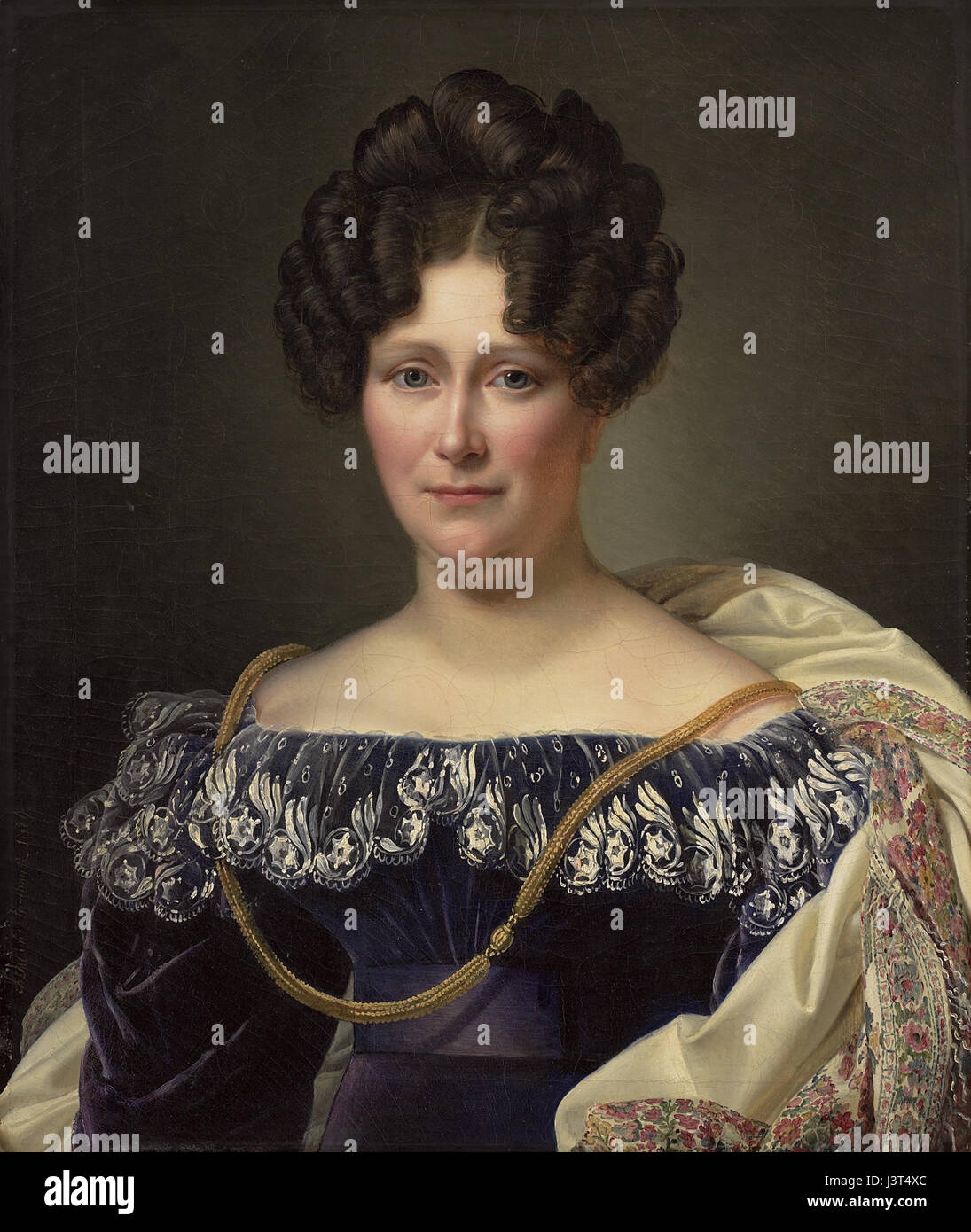 Johanna Henriette Engelen (1789 1878). Tweede echtgenote van Daniel Francesco Schas Rijksmuseum SK UN 4154 Foto Stock