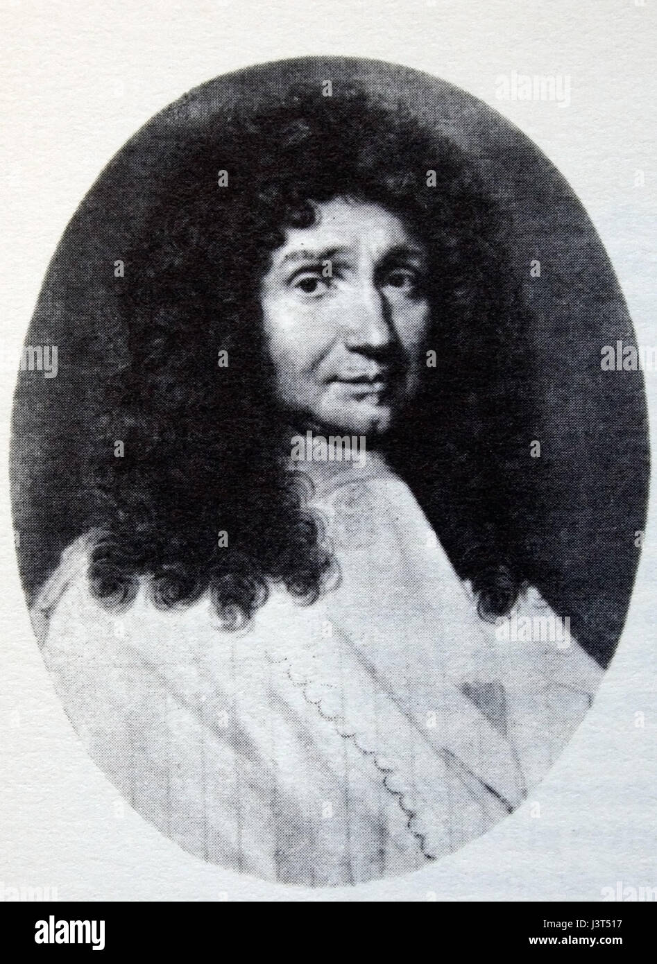 Jean Baptiste Colbert fu un politico e finanziere francese che servì come ministro delle finanze sotto Luigi XIV. È accreditato di aver centralizzato il sistema economico francese e di aver attuato riforme significative durante il XVII secolo. Foto Stock