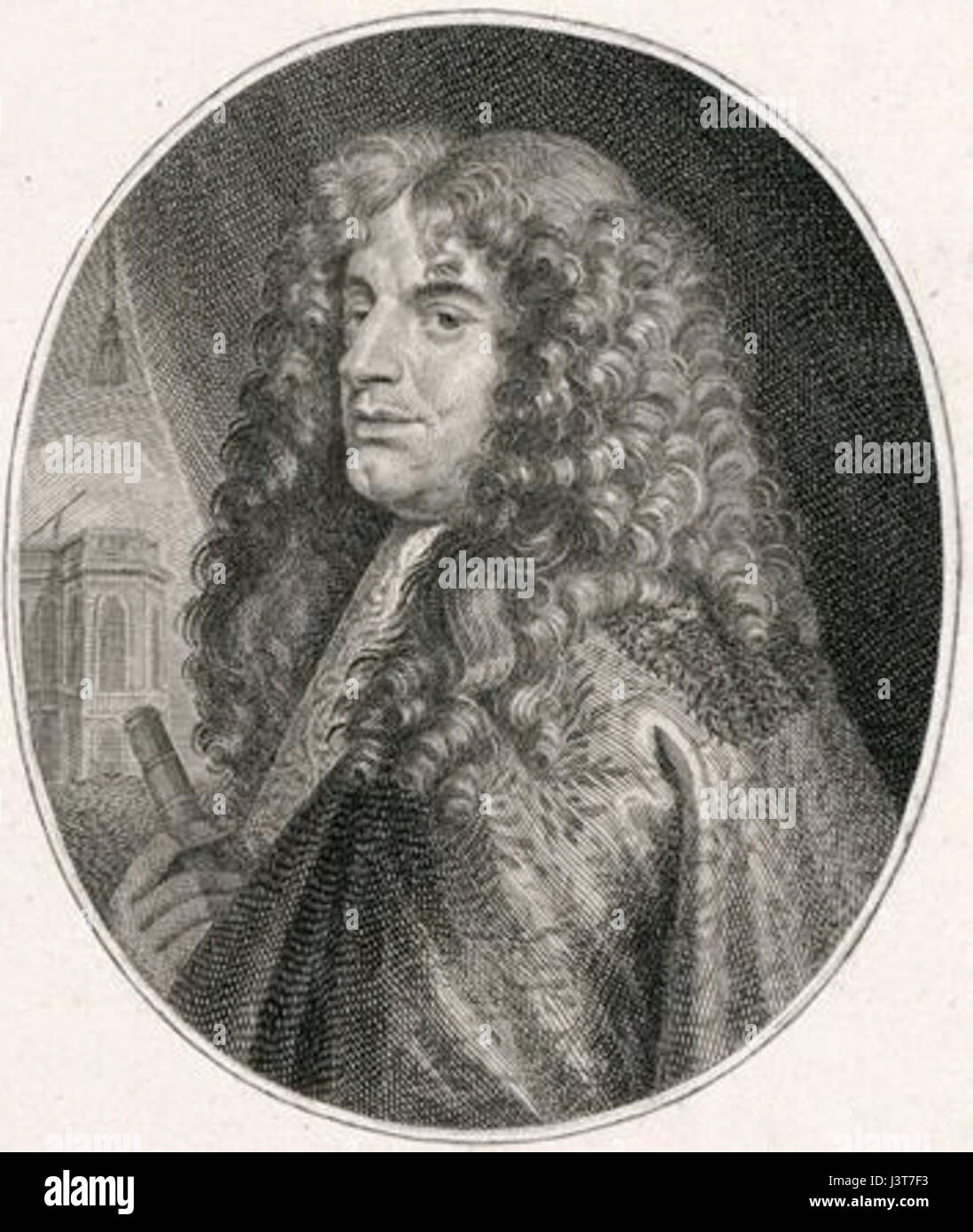Jean Cassini era un rinomato astronomo francese noto per il suo lavoro nel campo dell'astronomia, in particolare nello studio dei pianeti e delle lune del nostro sistema solare. Foto Stock