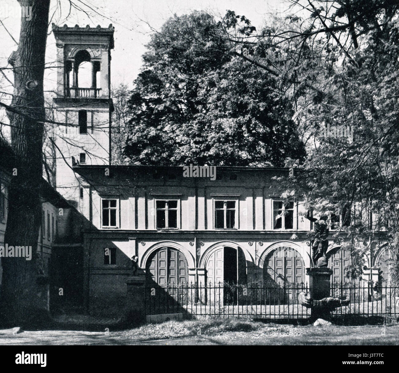Klein Glienicke Schloss remise Foto Stock